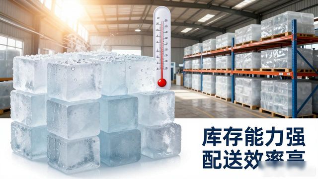 食品级冰块批发_合肥降温冰块销售厂家_工业制冷用冰块供应商