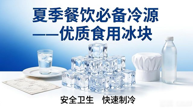 餐饮食用冰块供应商选择_食用冰块与普通冰块区别_合肥食用冰块销售
